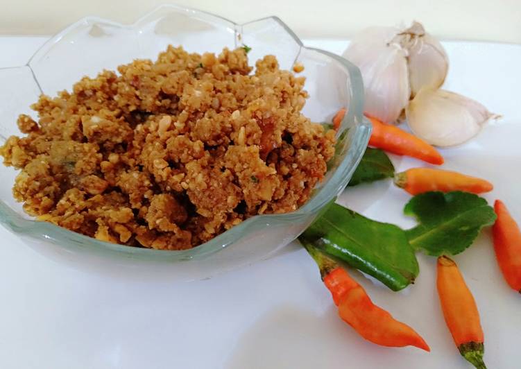 Resep Sambel Pecel Uleg Anti Gagal