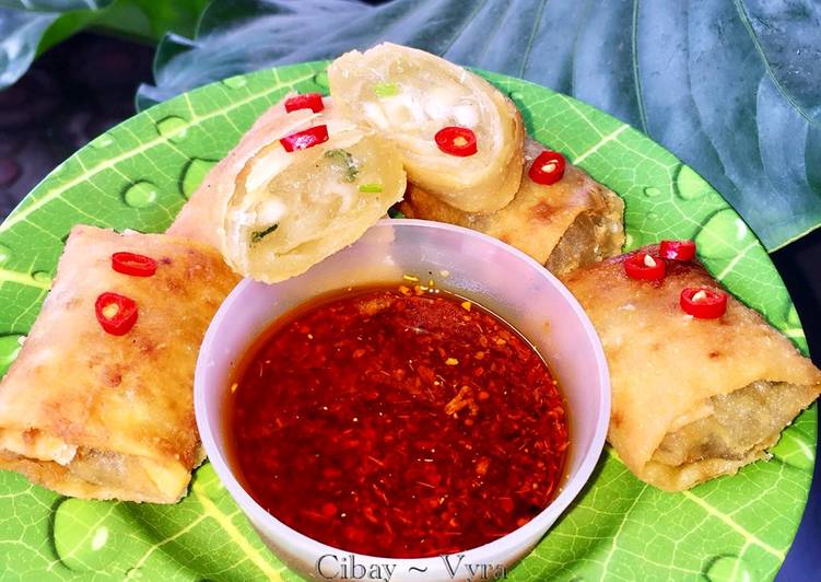 Bagaimana Menyiapkan Cibay - Lumpia Aci yang Enak Banget