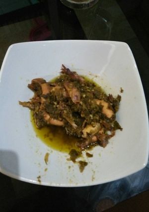 Foto resep Cumi Balado hijau