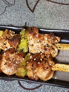 日式醬燒大蔥雞肉串 的食譜成品照片