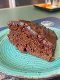 Σοκολατένιο κέικ fudge με ganache