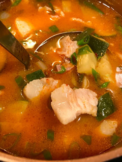 A picture of Easy Dwenjang Jjigae (Korean Miso Stew) for 2.
