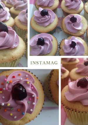Foto resep Cup cake blueberry