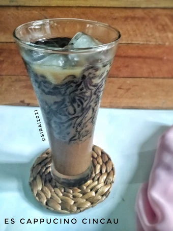 Cara Mudah Menyiapkan Resep Es Cappucino Cincau yang Menggugah Selera Anti Ribet, Uenak Banget