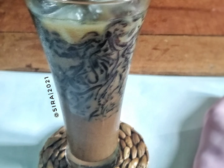 Cara Mudah Menyiapkan Resep Es Cappucino Cincau yang Menggugah Selera Anti Ribet, Uenak Banget