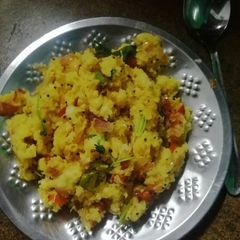 A picture of Idli upma.