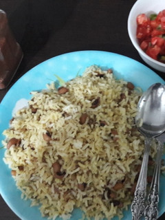 عکسی از دستور لوبیا چشم بلبلی پلو