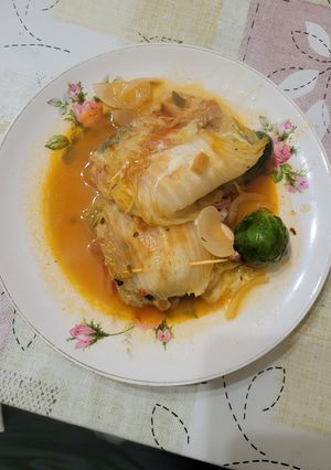 Una foto de Hakusai Relleno de Pollo