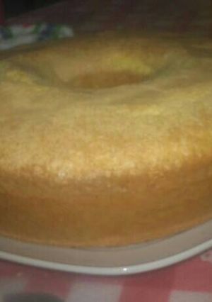 Una foto de Budín de Naranja