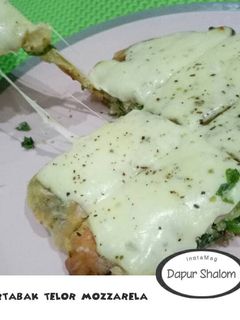 Foto resep Martabak telor mozzarela