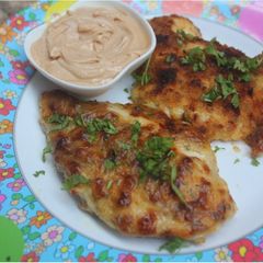 A picture of Roasted mayo chicken.