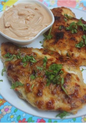 A picture of Roasted mayo chicken.