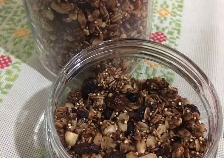 Resep Granola Quinoa Enak dan Antiribet