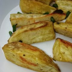 A picture of Baked sweetpotatoes.