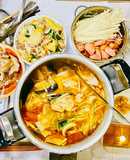 Lẩu cá măng chua bé Mí