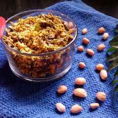 A picture of Bottle gourd peel chutney.
