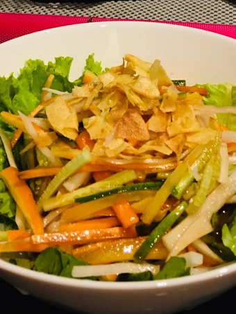 Langkah Mudah untuk Membuat Resep Daikon salad (salad lobak) yang Bikin Ngiler Anti Ribet, Mantap Sekali