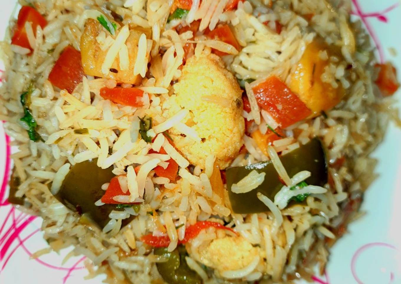 Vegetable pulav