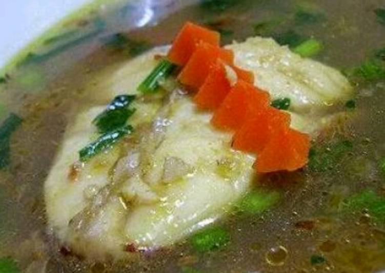 Resep Sup Ikan Tuna suegeeeeer (ikan nya bisa diganti dg ikan yg lain), Lezat Sekali