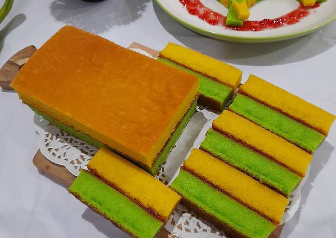 Lapis Surabaya Pandan (Ekonomis)