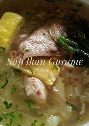Foto resep Sup gurameh
