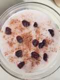 Avena mixta con arándano