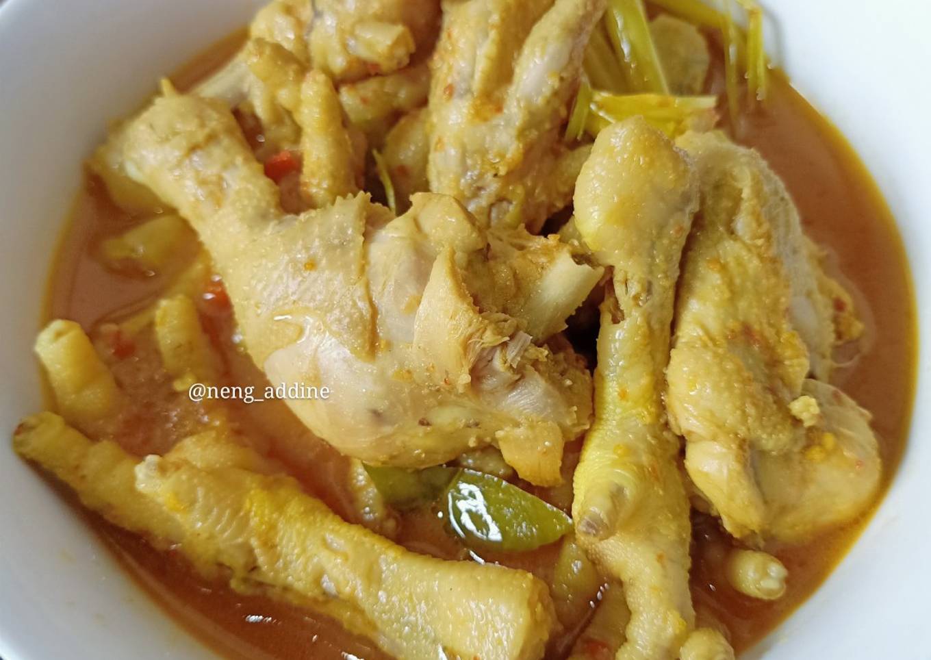Ceker Ayam Pedas Bumbu Rempah