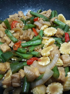 Foto resep TUMIS TEMPE BUNCIS PUTREN ▪