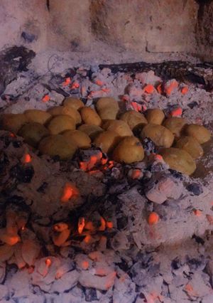 عکسی از دستور سیب زمینی آتیشی🔥