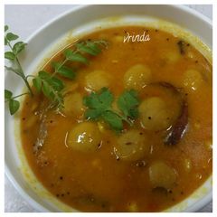 A picture of Dal dhokli.