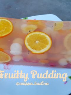 Foto resep Fruitty Pudding