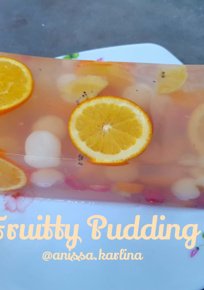 Foto resep Fruitty Pudding