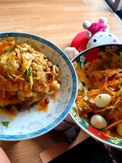 Hình của món Bánh tráng trộn.