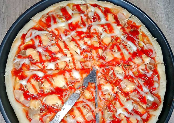 Bagaimana Membuat Pizza rumahan simpel, Lezat Sekali