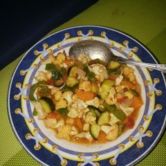 A picture of Veggie meddley.