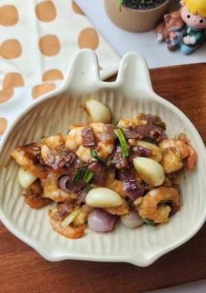 Foto resep Tumis udang garlic butter