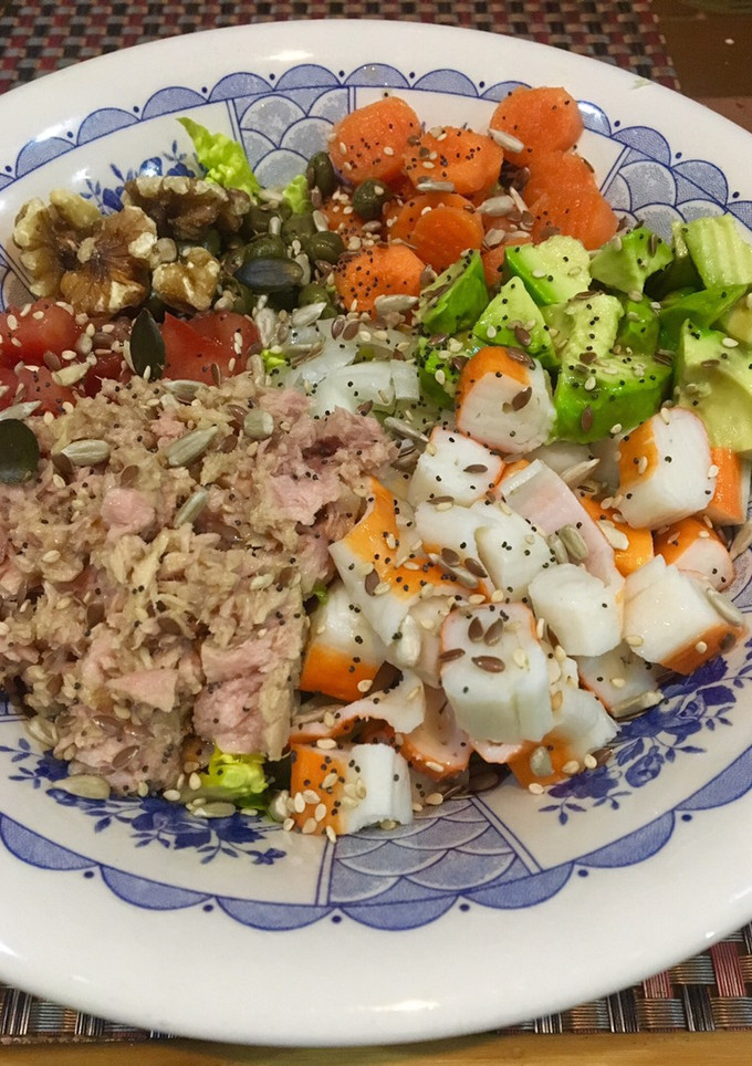 Una foto de Ensalada de colores