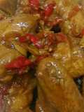 Sayap ayam teriyaki