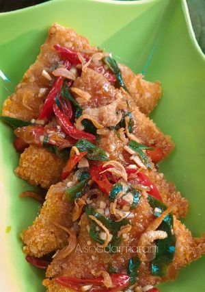Foto resep Dadar Katsu Wijen Saus Teriyaki