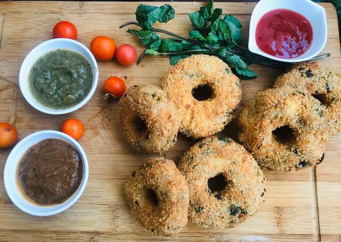 Cara Gampang Menyiapkan Crispy potato donut, Bisa Manjain Lidah