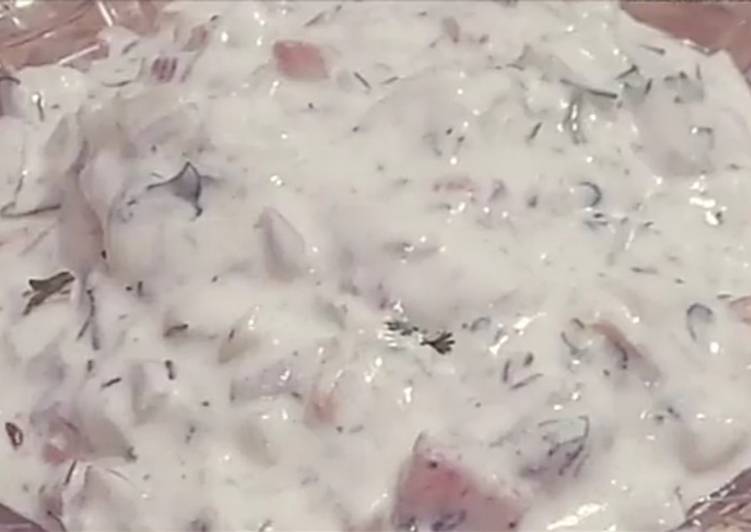 Recipe of Quick Curd Vegetables Rayta Recipe