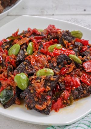 Foto resep Dendeng Paru Balado
