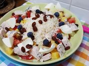 Una foto de arroz melon
