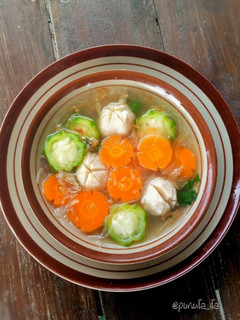 Foto resep Sup Oyong Bakso