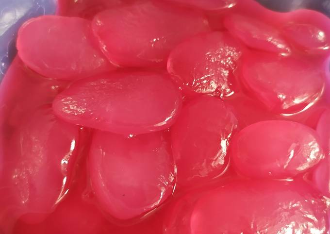 Manisan kolang kaling sirup marjan