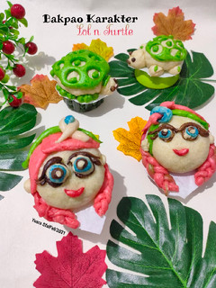 Foto resep Bakpao Karakter Lol n Turtle (1x proofing)