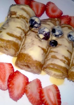 Una foto de Crepes de avena 🌾