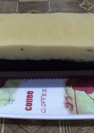 Foto resep Puding Mentega Lapis Brownis