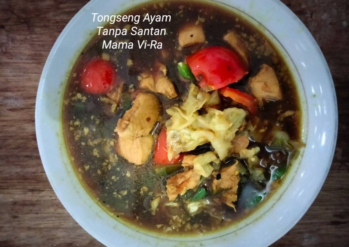 Tongseng Ayam Tanpa Santan