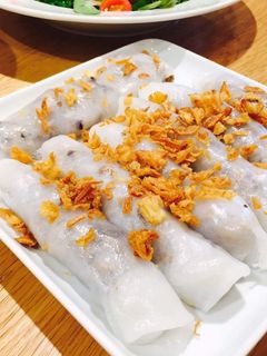 Hình của món Bánh cuốn homemade.